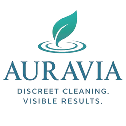 AURAVIA Discreet Cleaning. Visible Results. Jörg Blume Logo
