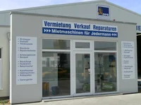 Eingangsbereich der Firma DPS Baumaschinenvermietung GmbH