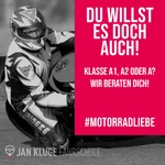 Ausbildung in allen Zweiradklassen