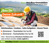 Zimmerer-Teamleister + Facharbeiter (m/w/d)