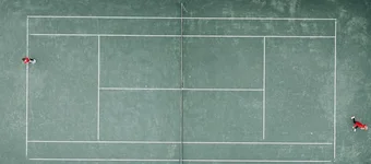 Tennisplätze beim Sportcenter