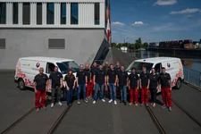 Das Team der Kleber Elektrotechnik GmbH beim Teamevent Tag