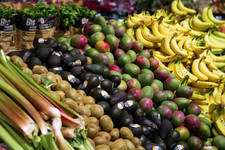 Obst und Gemüse Abteilung 