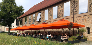 Café im Kloster Unser Lieben Frauen - Terrasse
