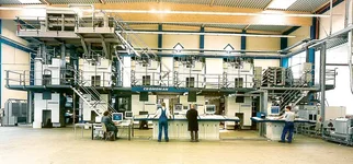 Eine von 2 manroland Offset-Druckmaschine 80 Seiten alle 4c