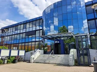 Zu finden im Technologiepark in Hennigsdorf.