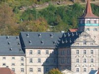 Der Langheimer Amtshof in Kulmbach, Sitz der Akademie für Neue Medien