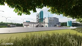 Ash2Phos-Anlage in Schkopau