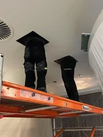 Rohrsanierung in der abgehängten Decke