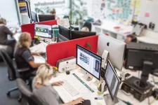 Einblick in die Redaktion
