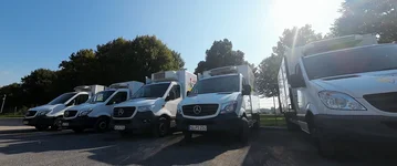 Unsere Fahrzeugflotte zum Beliefern der Kunden