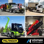 Fahrzeugbau: Palfinger Aufbauten