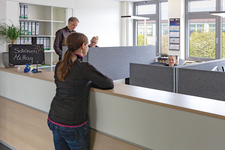 Verwaltung und Empfang