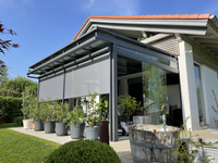 Glasdach mit vielen extras