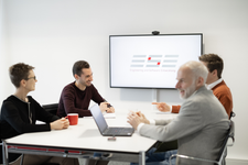 Persönliches Meeting mit Führungskräften
