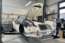 MGA. Einbau neues Fahrwerk