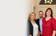 Ein Teil unseres Teams. Insgesamt sind wir 8 Leute. 