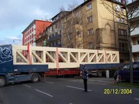 Fachwerkträger aus 3-S-Lamellen 