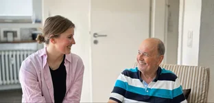 Betreuung eines Kundin