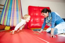 Freude an der Entwicklung ihrer Kinder