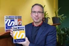 DIEPA Geschäftsführer Tobias Dietze mit kununu Top Company Auszeichnung