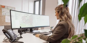 moderne Arbeitsplatzausstattung
