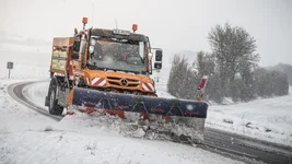 Arbeit im Kreisbauhof - Winterdienst