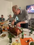 Thanksgiving mit Kollegen und Freunden