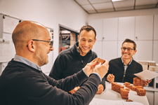 Austausch der Produktentwicklung