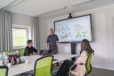 Weiterbildung und Teamwork 