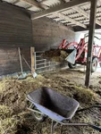 Unser Offenstall als Liegefläche für die Ponies