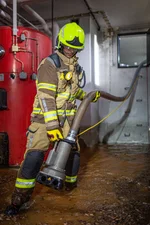 Tauchpumpe Tegernsee im Einsatz