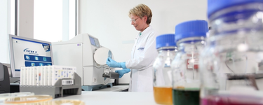 Einblick in das Labor