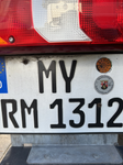 Kennzeichnen MY*RM immer und dann LKW Zahl (hier 13-te) von 12t.