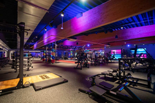 Fitnessstudio mit Licht- und Soundtechnik von Aschenbach