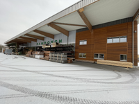 Lagerhalle Außenansicht