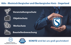 SCHUTZschild Dienstleistungen auf eine Seite