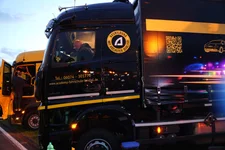 Einer unserer LKW auf dem Truck Grand Prix am Nürburgring