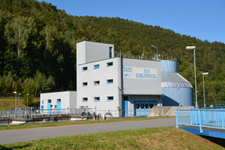 Teil der Zentralkläranlage in Bad Schlema