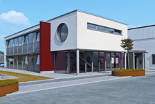 Ausführung eines Bürogebäudes