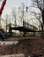 Brücke in Fertigteilbauweise
