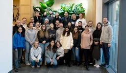 Das gesamte Team am "hoodie friday"