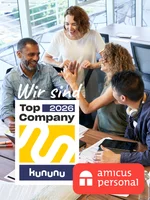 Wir sind stolz: Amicus ist erneut „Top Company 2026"!