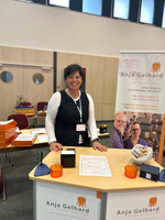 Anja Gelhard in ihrem Element