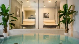 Wellness mit Fitness, Schwarzwaldsauna, Solenebel